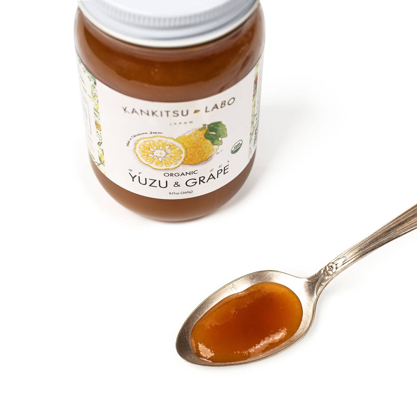 Organic Yuzu & Grape Jam 9.17 oz