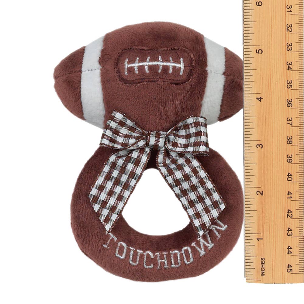 Touchdown Football Ring Rattle