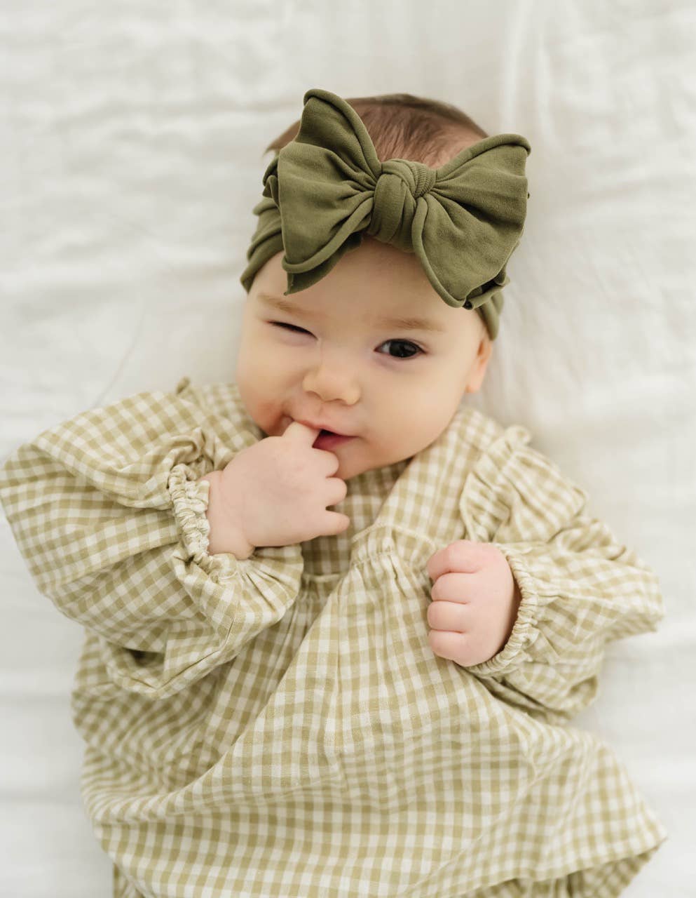 Baby Bling® FAB-BOW-LOUS® soft nylon bow headband