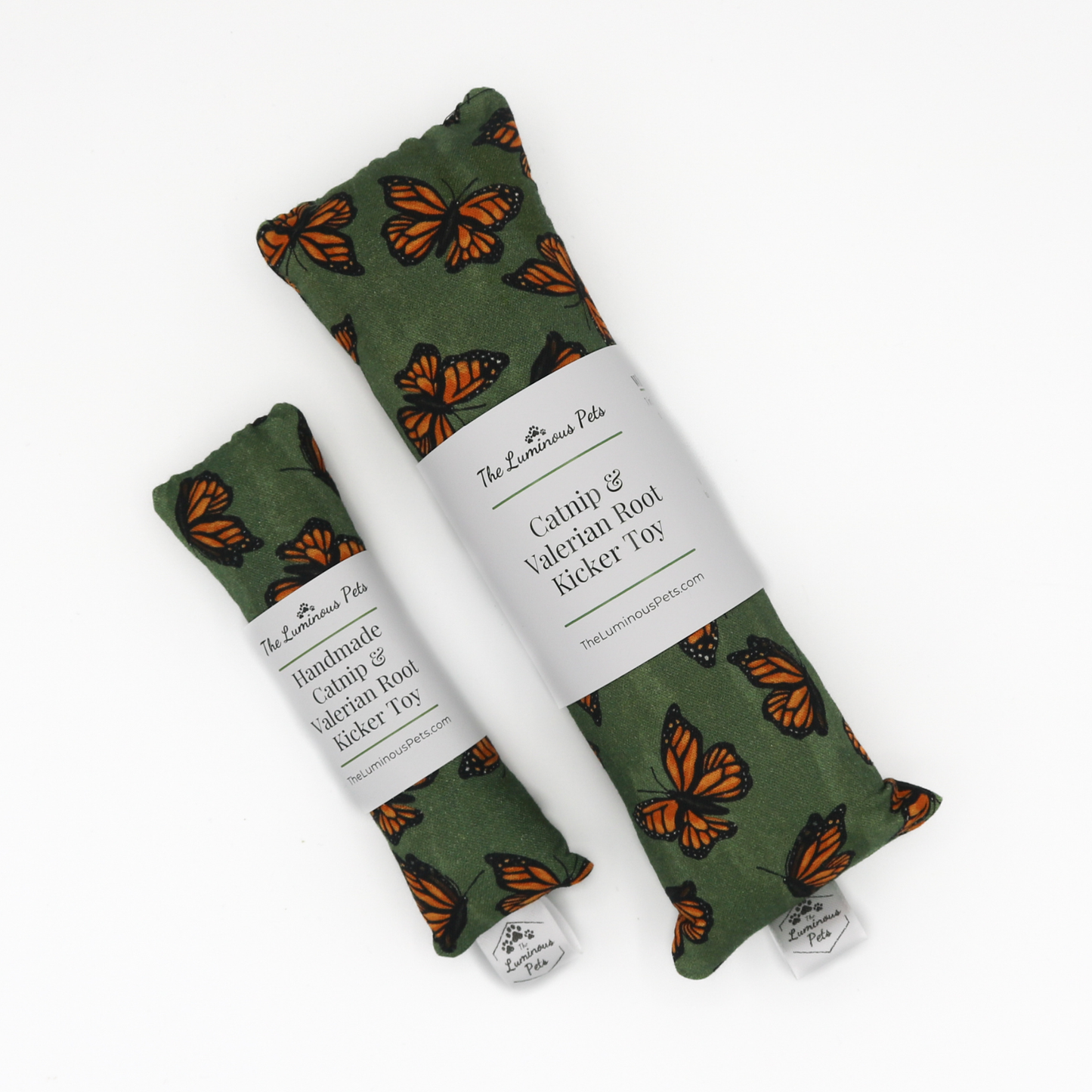 Monarch Butterfly Catnip with Valerian Root Cat Toys |Kicker