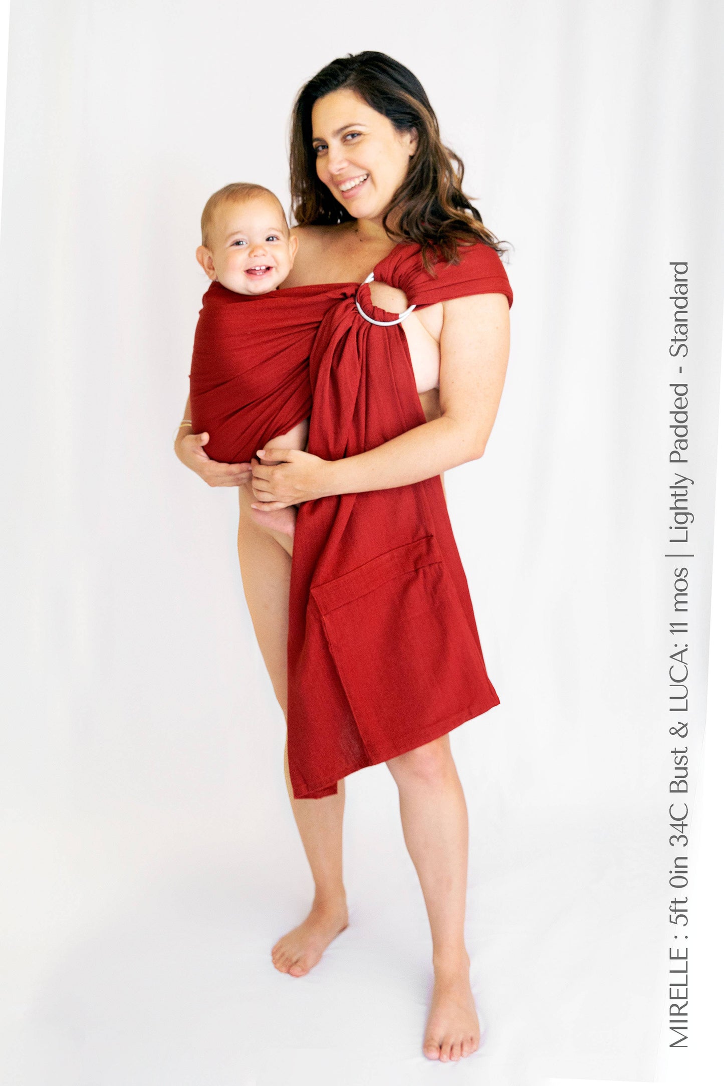 Currant Lightly Padded Ring Sling