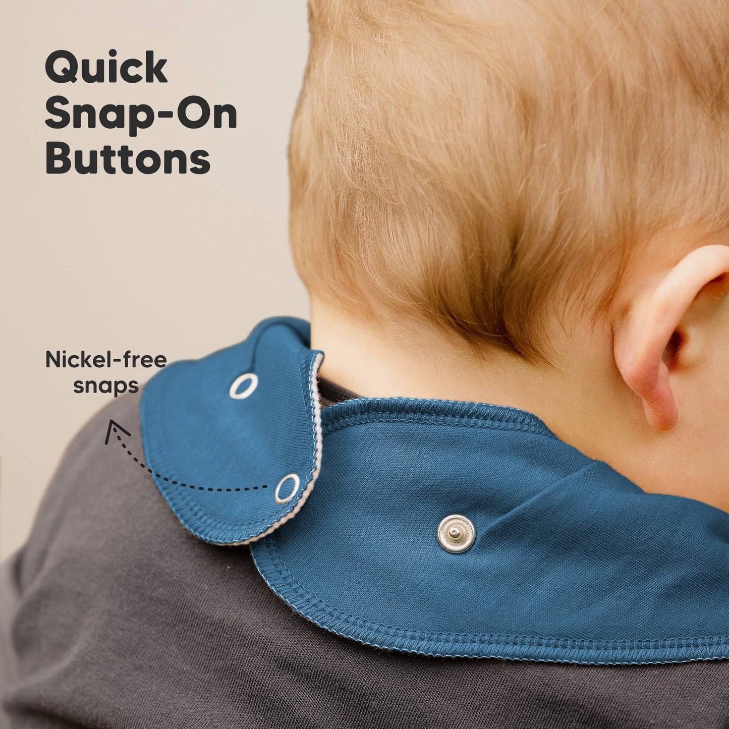 8-pack Baby Bandana Bibs for Boys and Girls