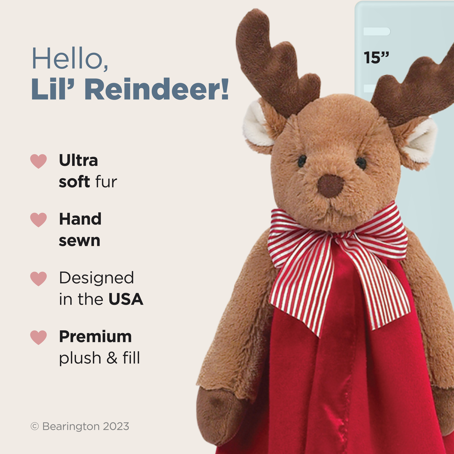 Lil' Reindeer Snuggler