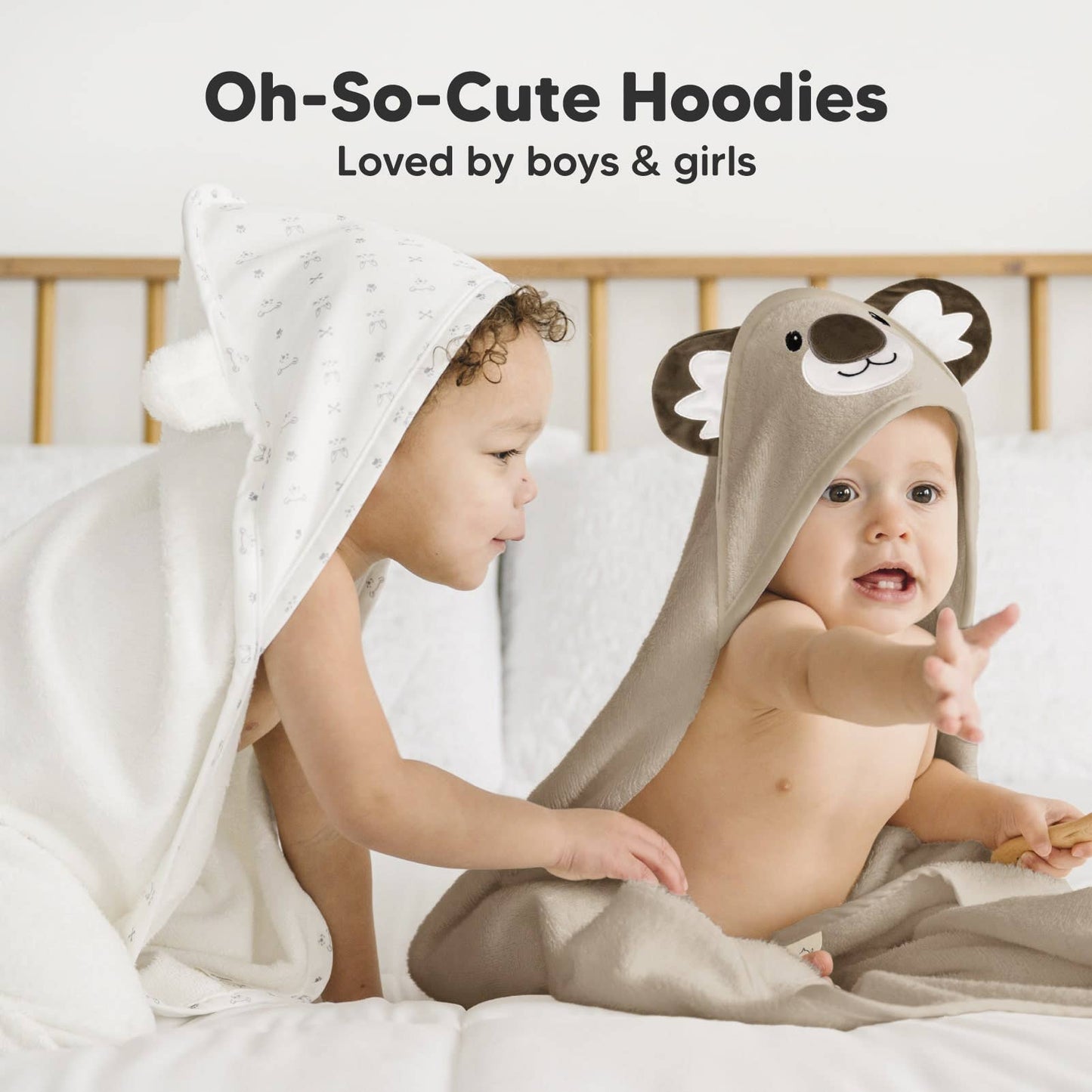 Koala Cuddle Baby Hooded Towel