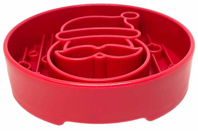Santa Design eBowl Enrichment Slow Feeder Bowl for Dogs