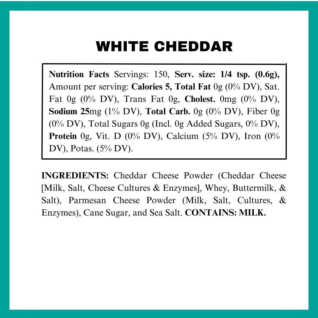White Cheddar Popcorn Seasoning - Savory Spice Blend