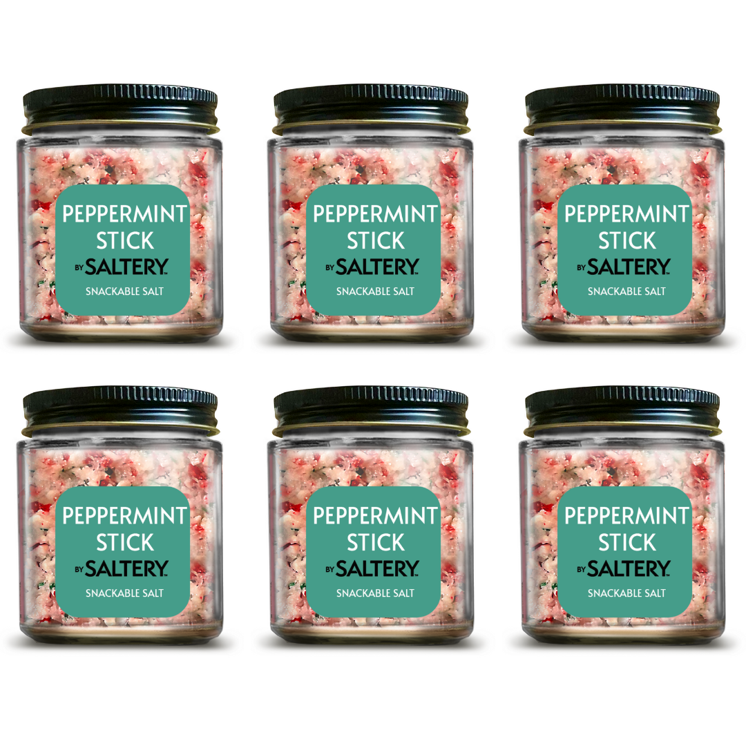Peppermint Stick Snackable Salt