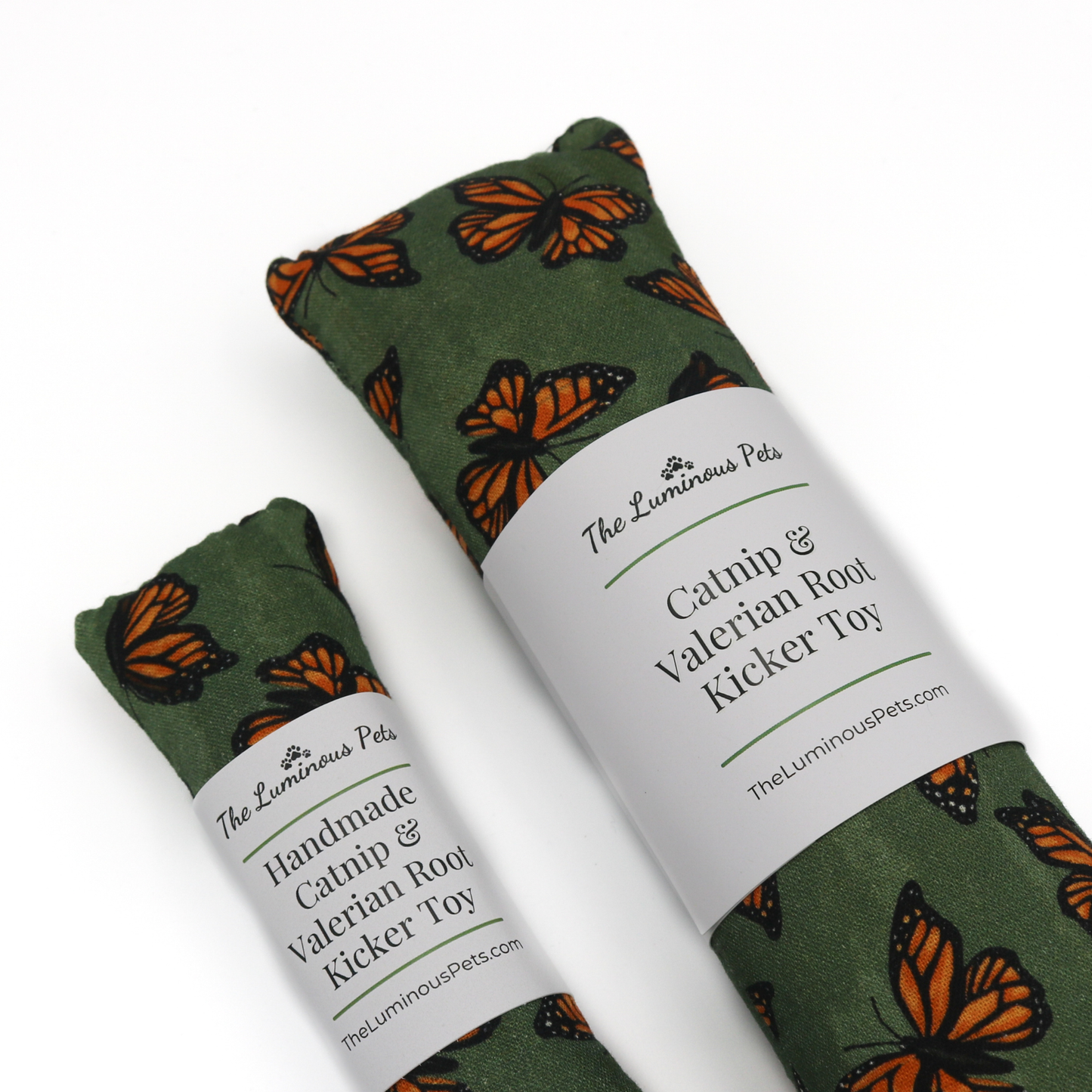 Monarch Butterfly Catnip with Valerian Root Cat Toys |Kicker