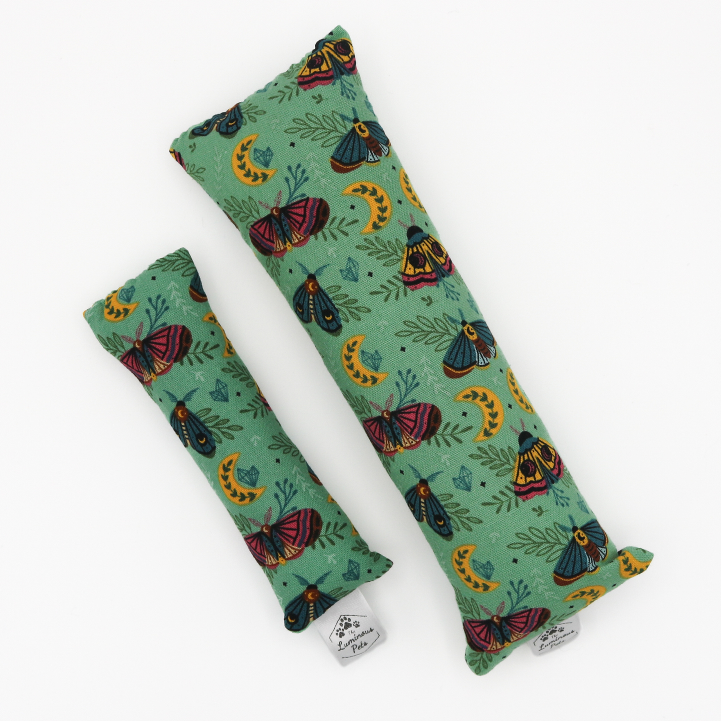 Moths & Moon | Catnip with Valerian Root Cat Toys |Cat Kicker