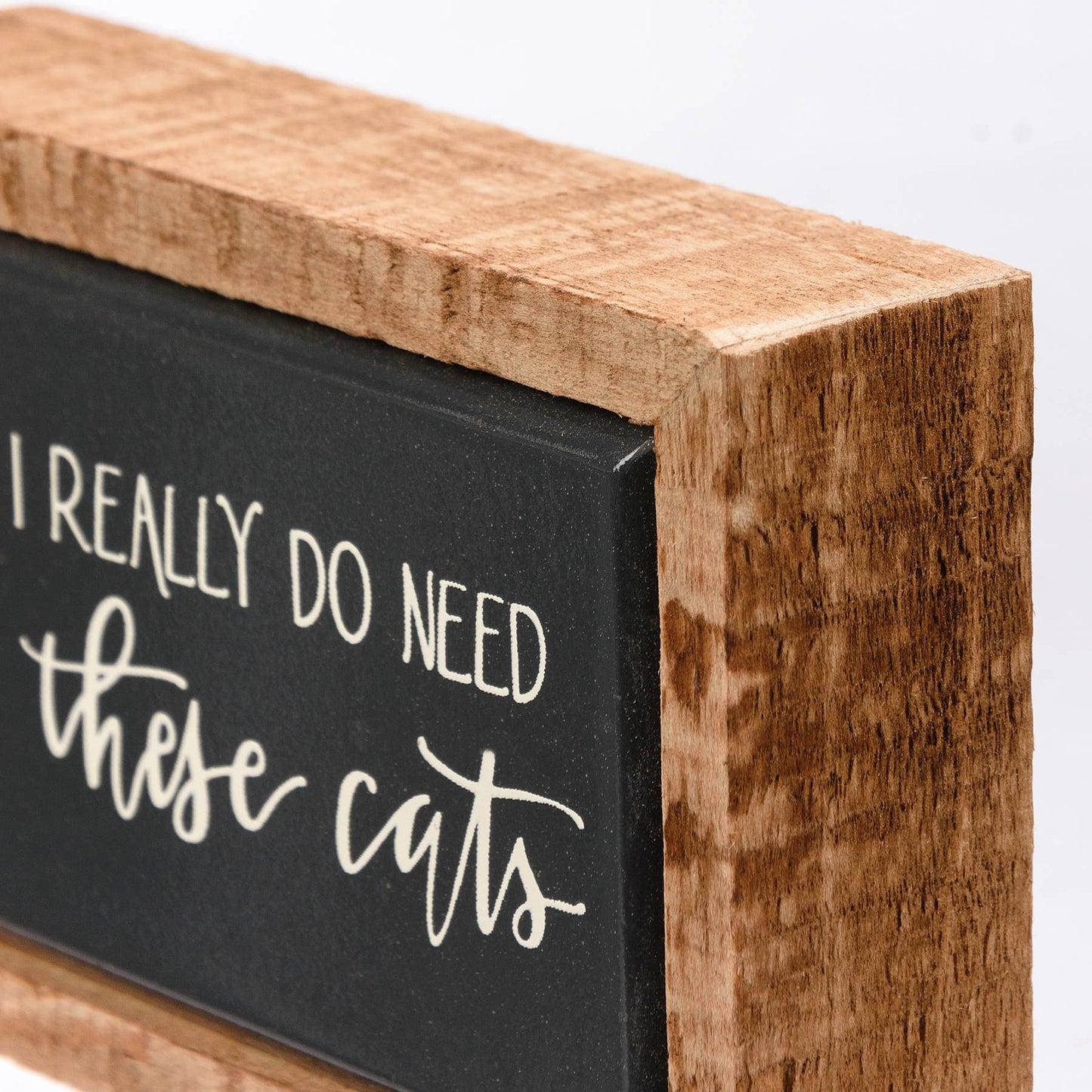 I Really Do Need All These Cats Box Sign Mini