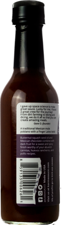 Hole Mole: a Chocolate Hot Sauce!!