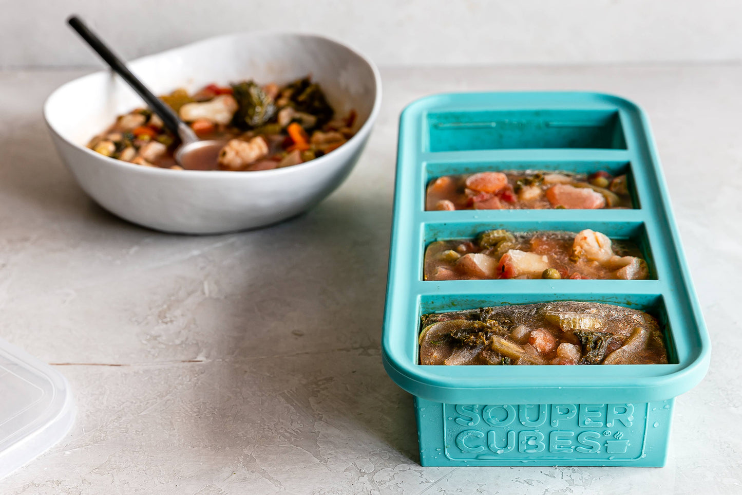 Souper Cubes 1-Cup Silicone Freezing Tray