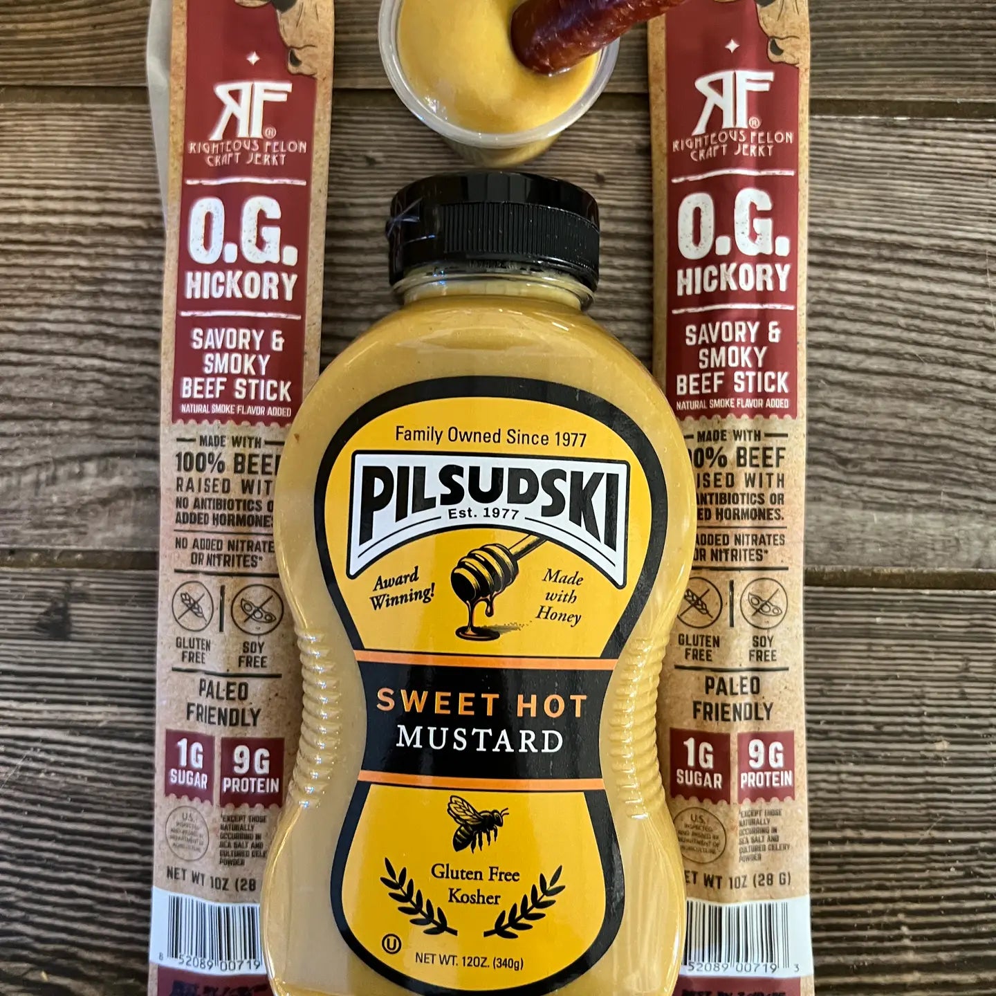 Pilsudski Sweet Hot Mustard with Honey