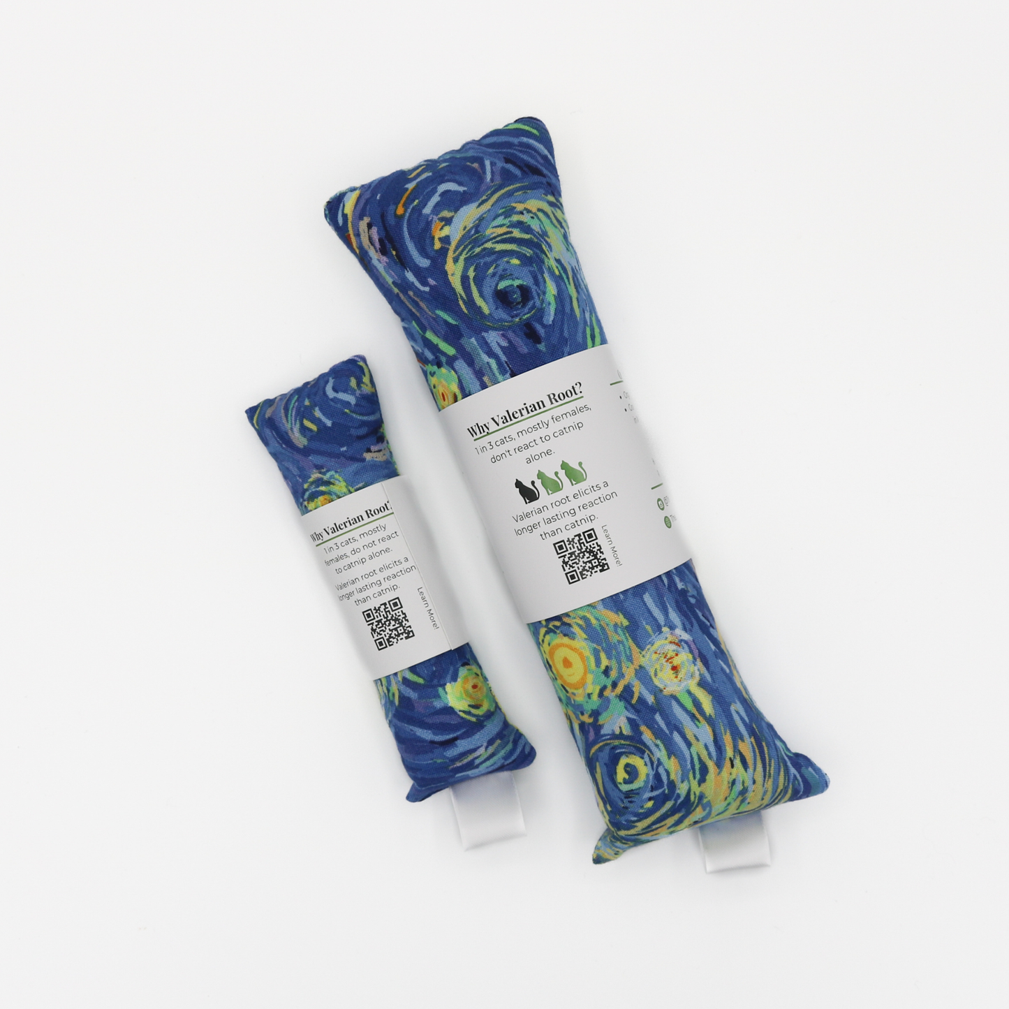 Starry Night | Catnip with Valerian Root Cat Toys |Cat Kicker