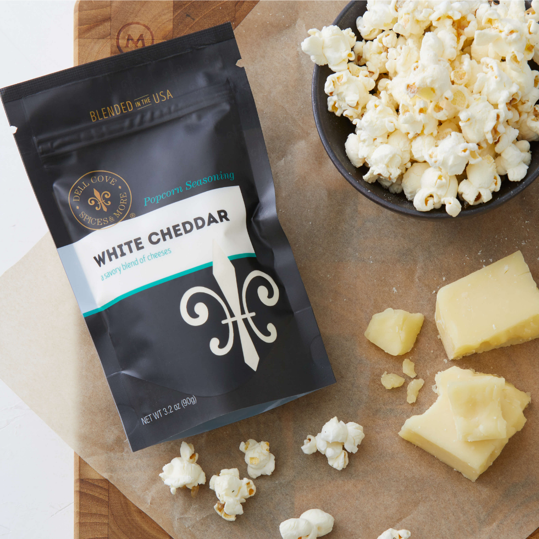 White Cheddar Popcorn Seasoning - Savory Spice Blend