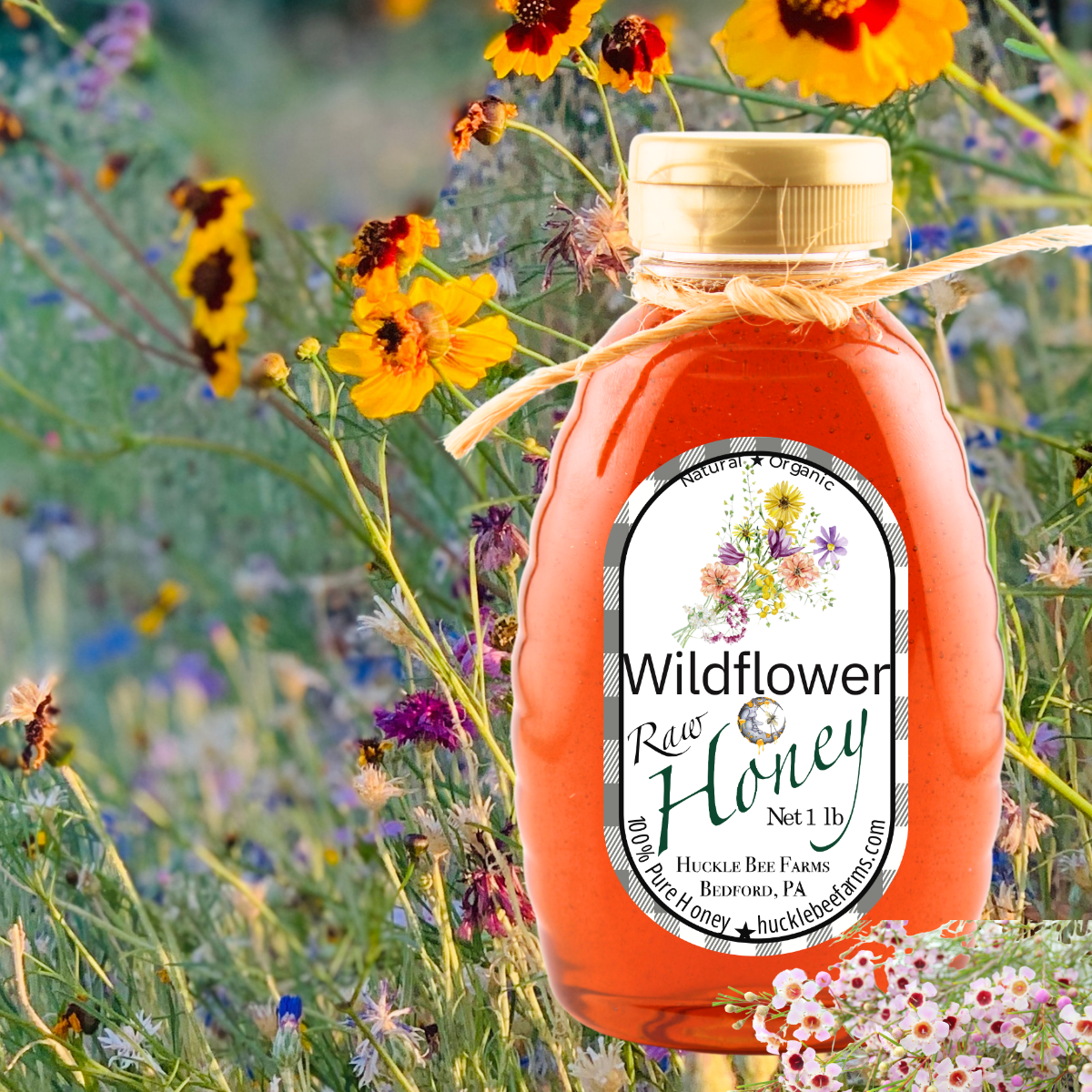 Raw Wildflower Honey