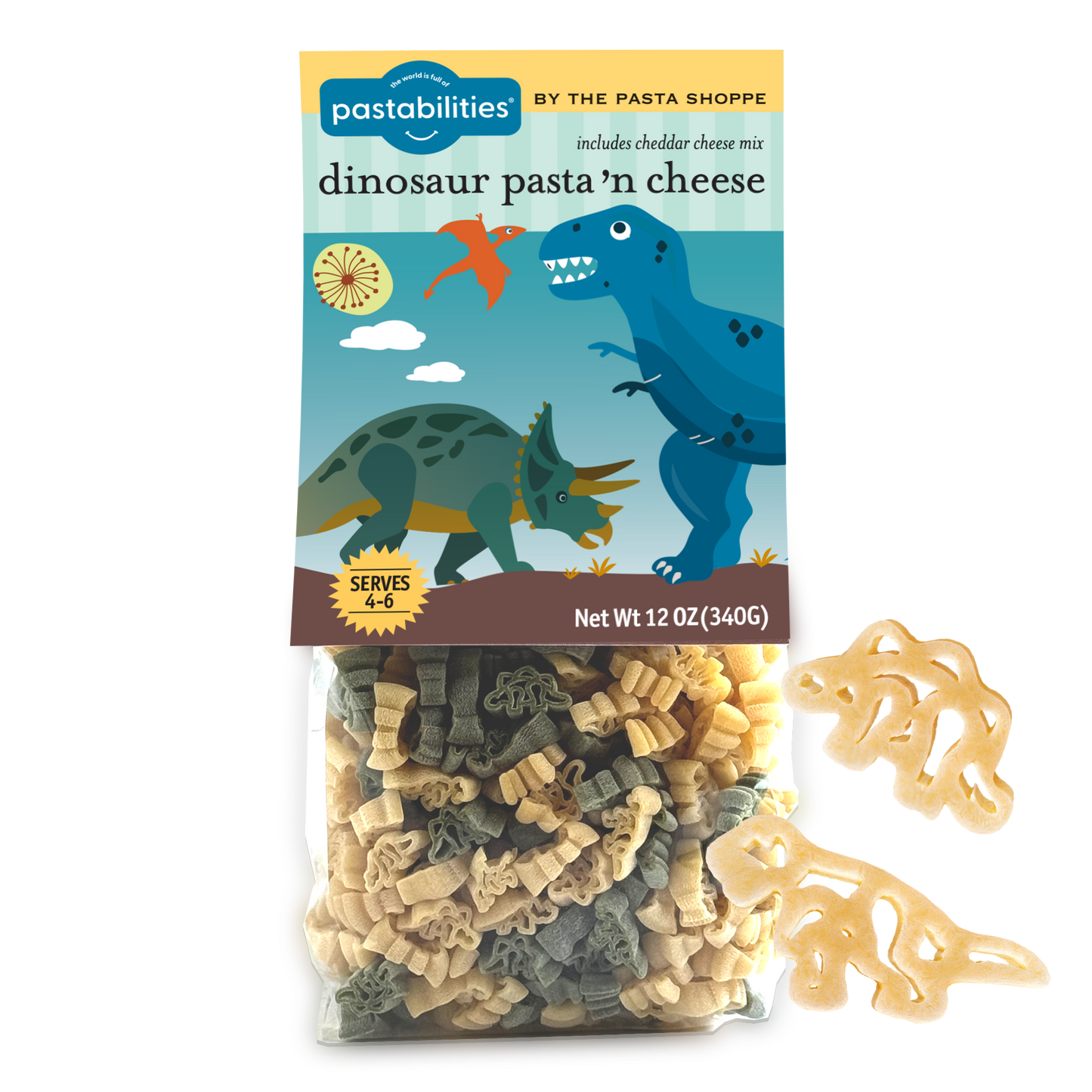 Dinosaur Mac & Cheese