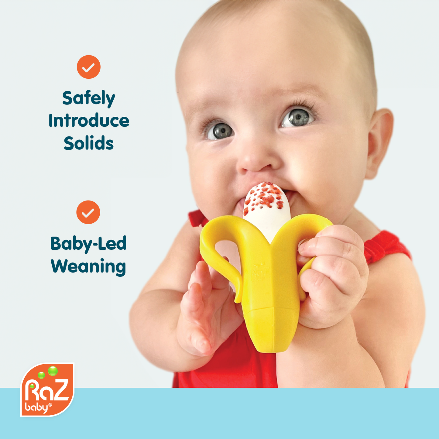 Fruitique Feeder & Teether - Strawberry
