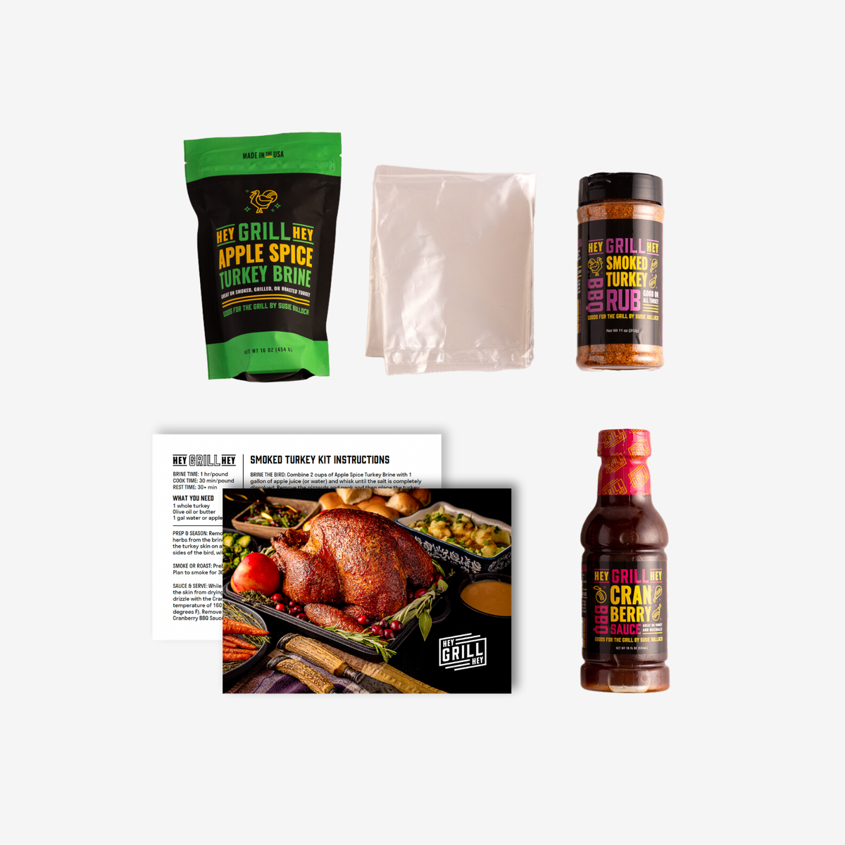 Smoked Turkey Brine & Seasoning Kit