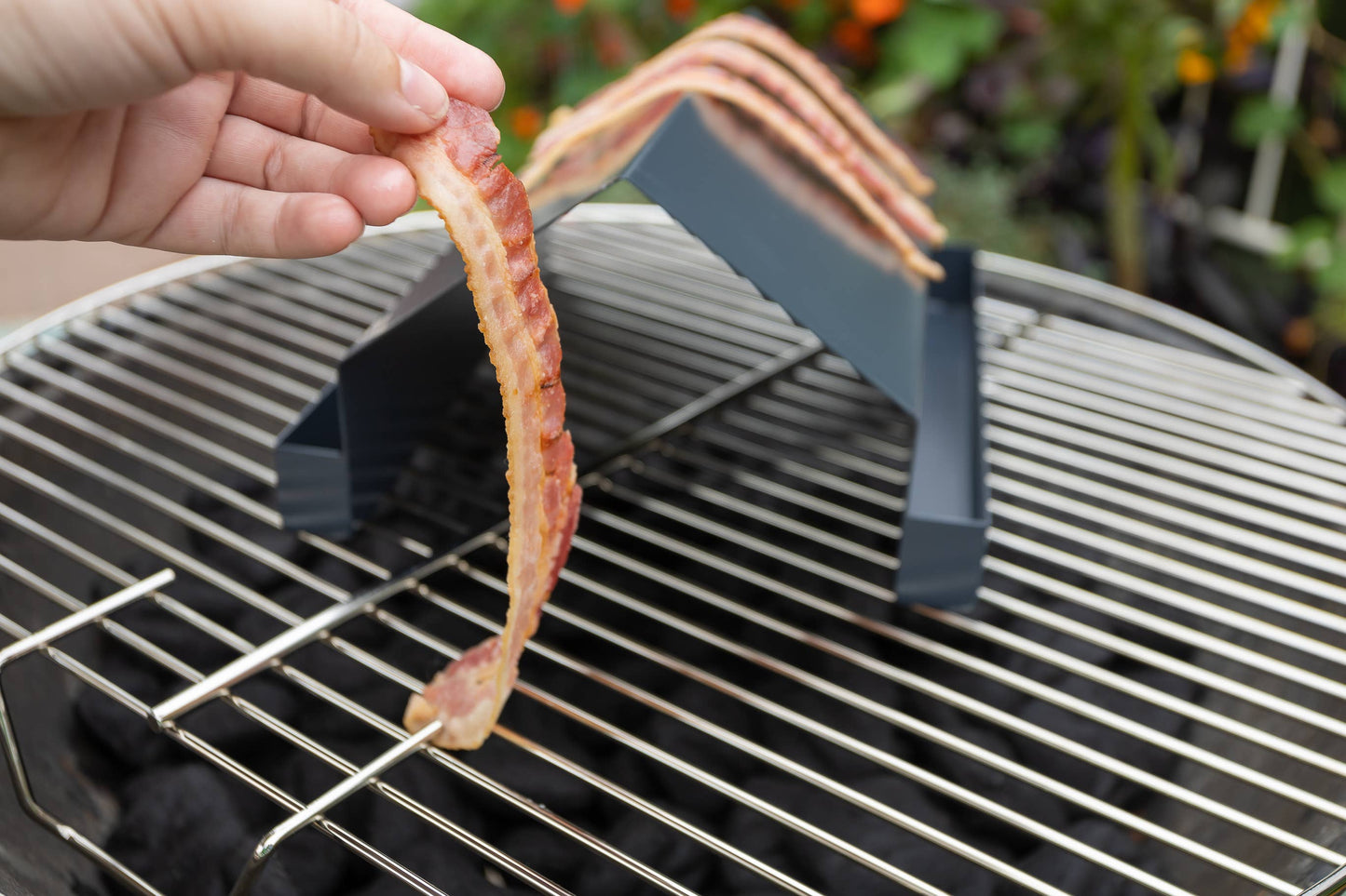 Outset Non-Stick Bacon Grill Rack, 8.5” X 10” x 5”