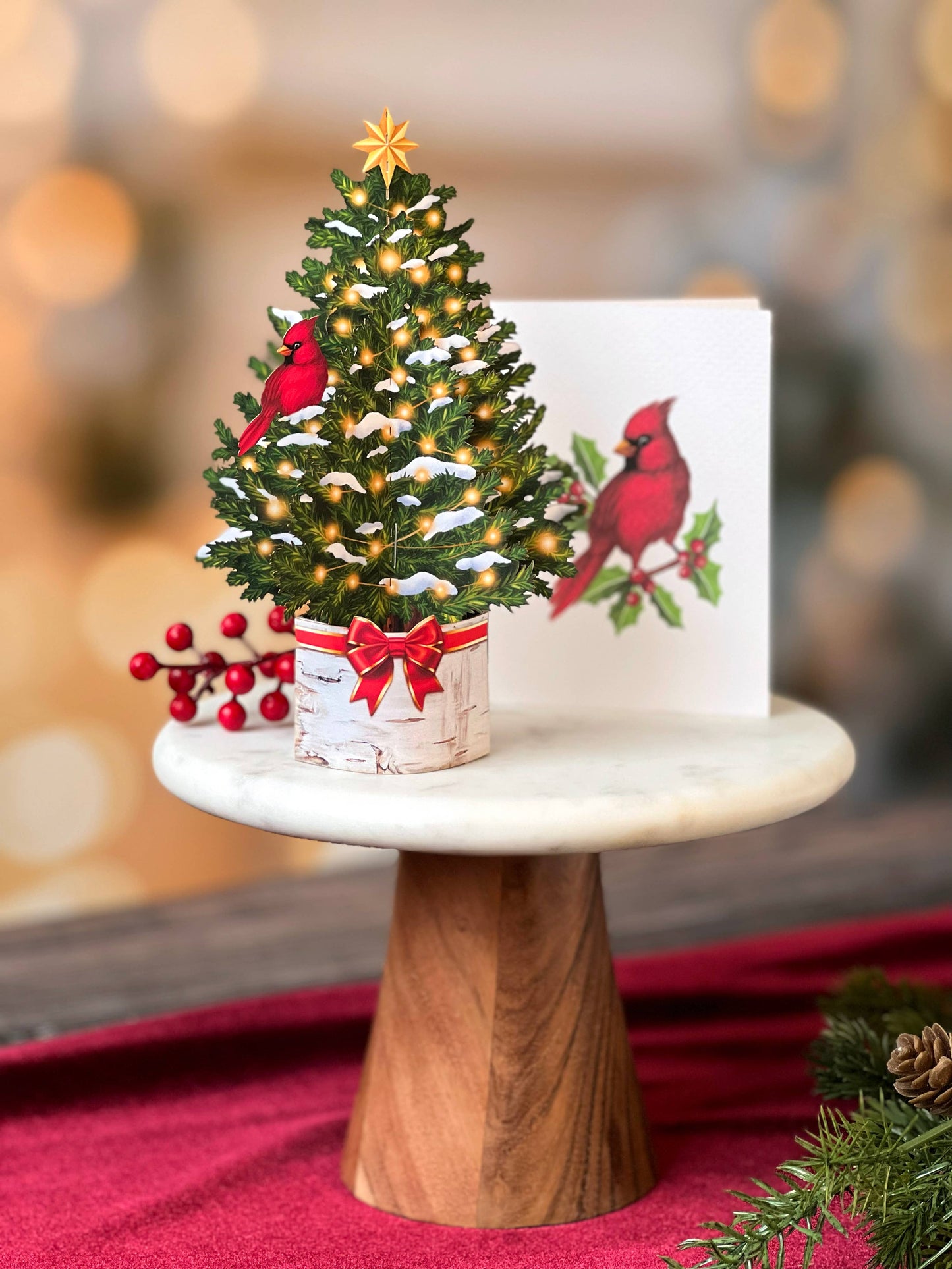 Merry Mini Tree Pop-up Greeting Cards