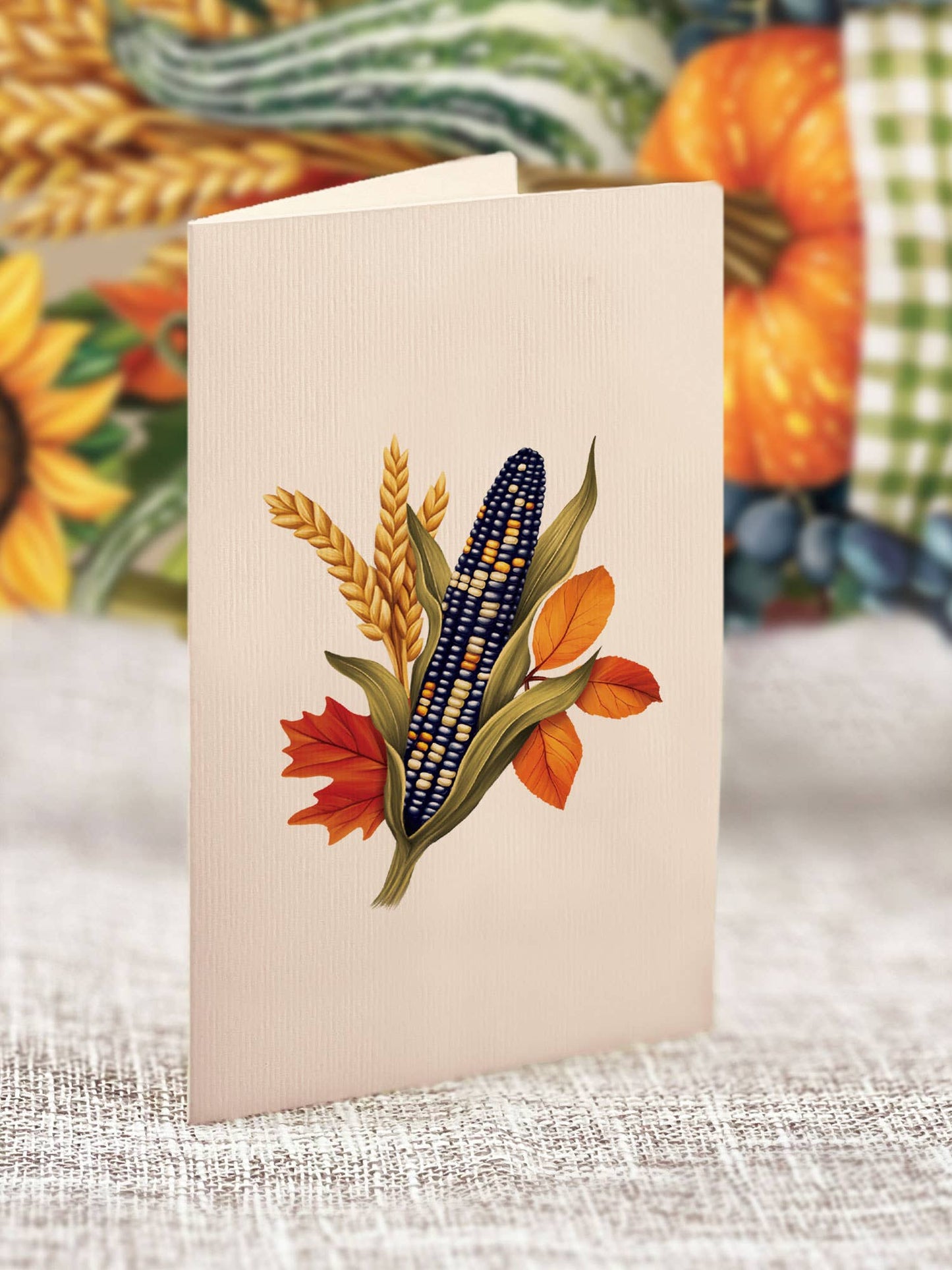 Mini Golden Harvest Pop-up Greeting Cards