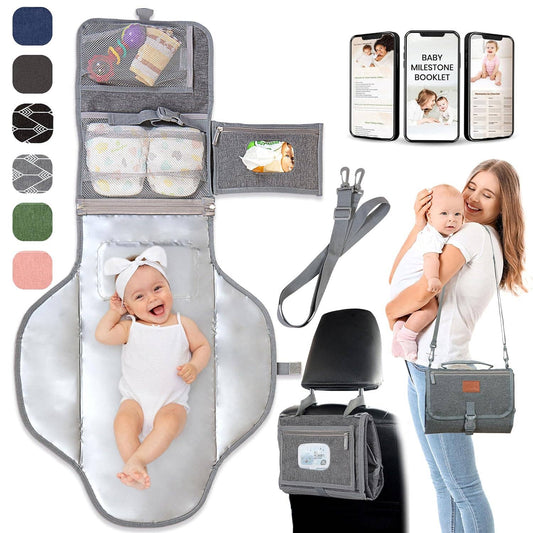 Pillani Portable Diaper Changing Pad for Baby