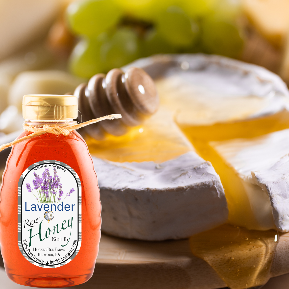 Lavender Infused Raw Honey
