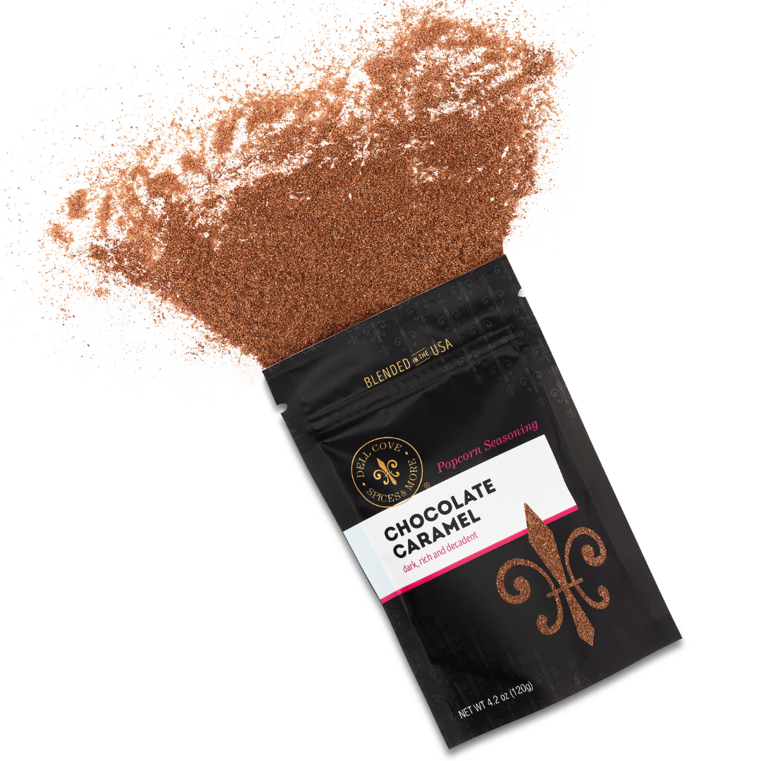 Chocolate Caramel Popcorn Seasoning - Gluten Free, Non GMO