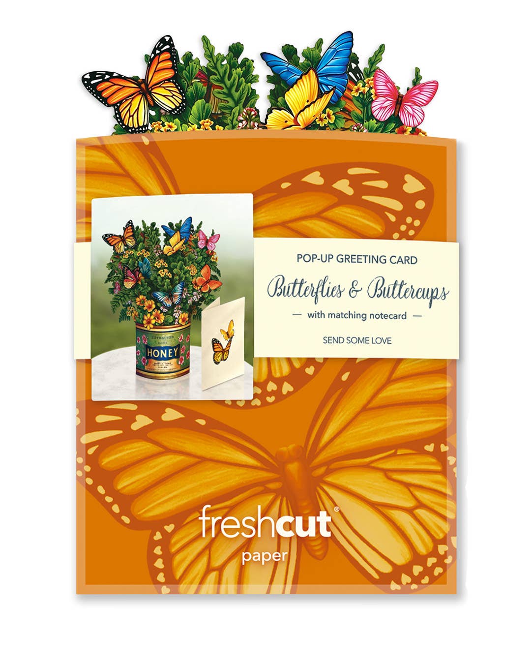 Mini Butterflies & Buttercups Pop-up Greeting Cards