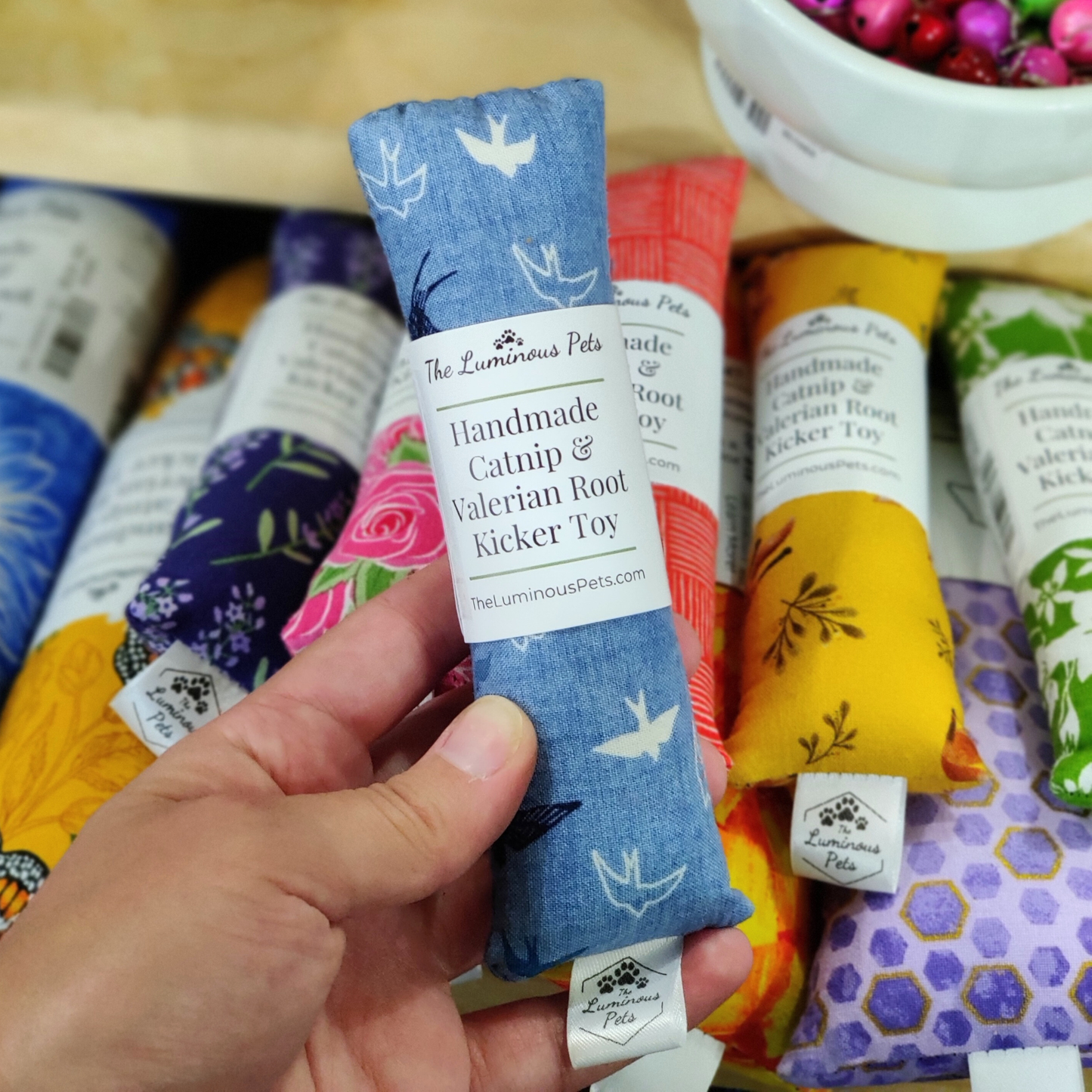 Witchcraft |  Catnip and Valerian Root Cat Toys | Cat Kicker