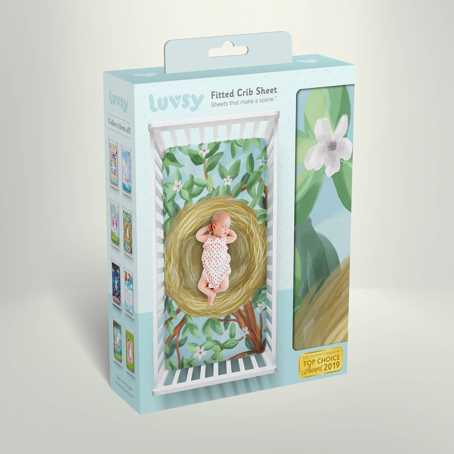 Luvsy - Nest Crib Sheets