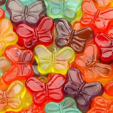 Gift Bag-Gummi Butterflies 6 oz. w/bow