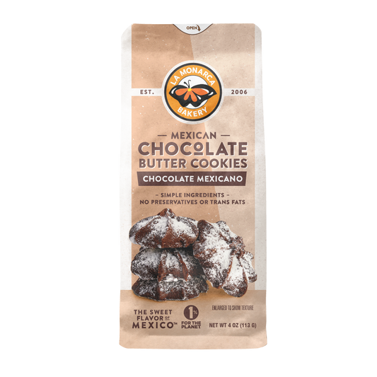 Mexican Chocolate Butter Cookies 4oz Bag