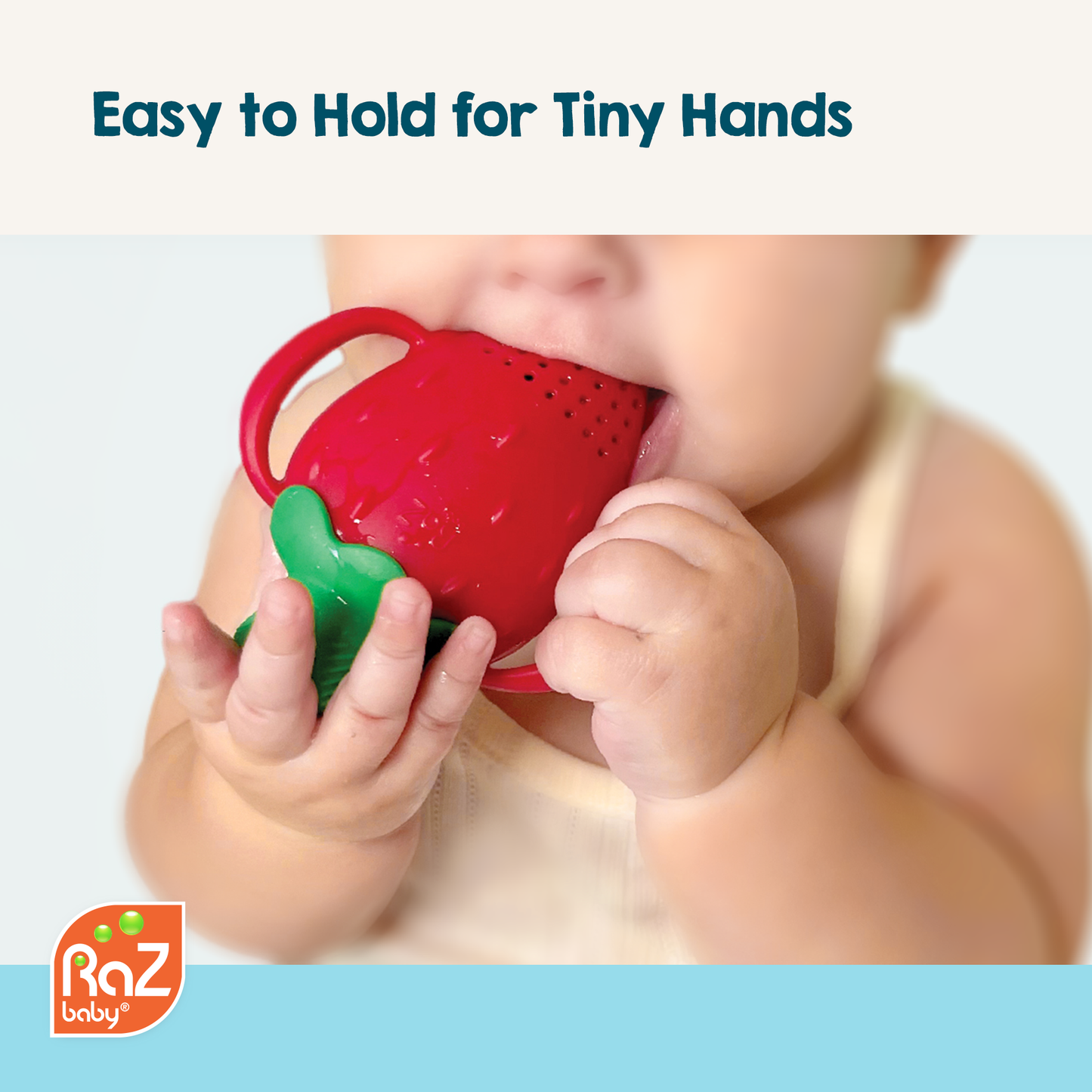 Fruitique Feeder & Teether - Strawberry