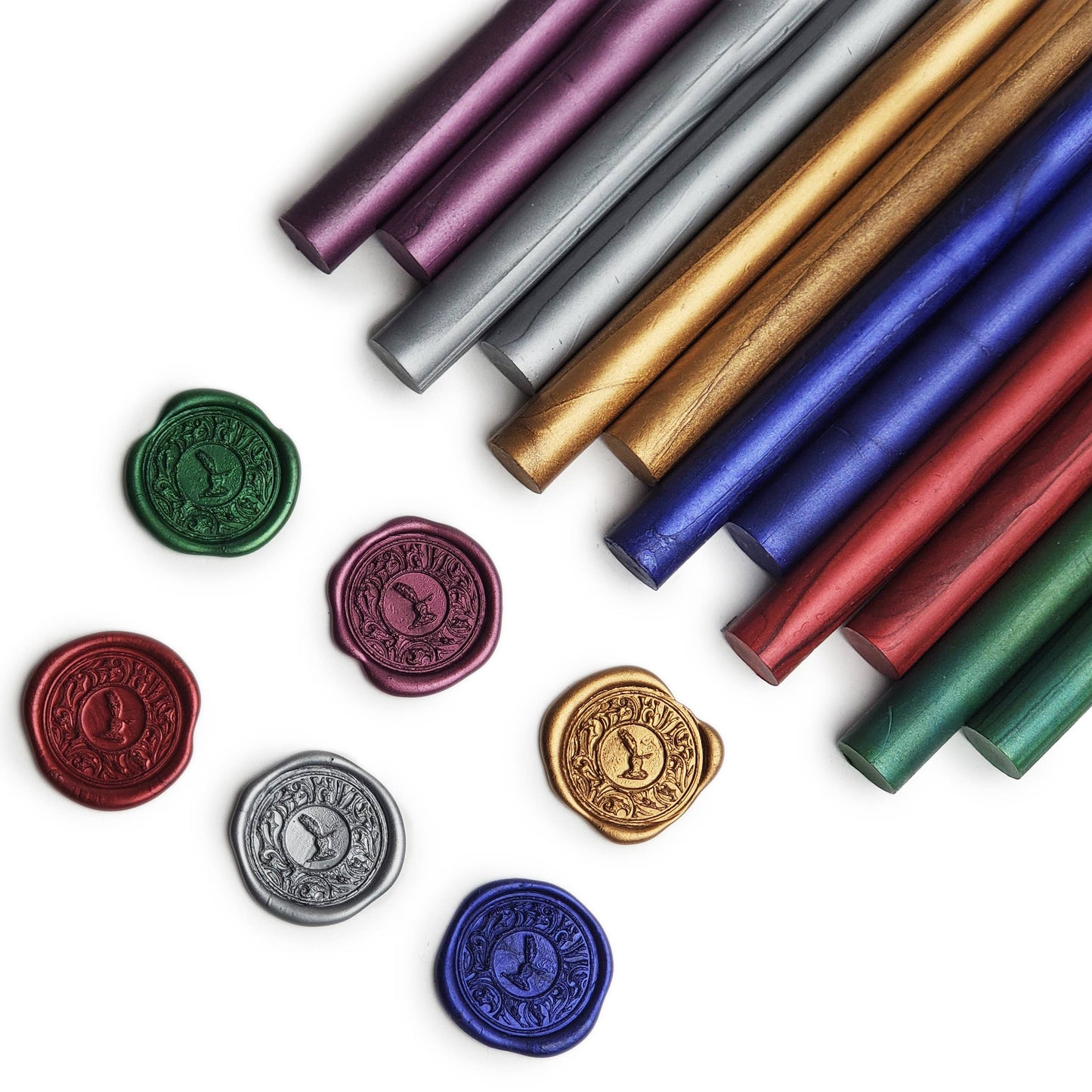 Glue Gun Premium Sealing Wax Assortment Pk of 12-multi color