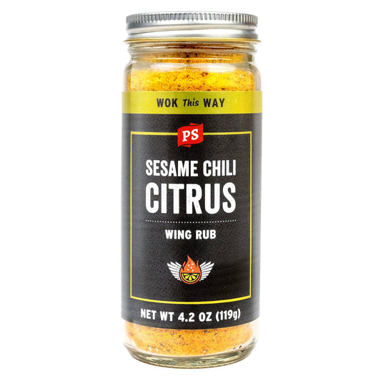 Sesame Chili Citrus Wing Rub