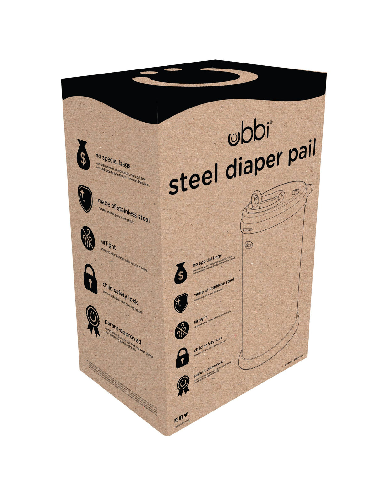 Ubbi Diaper Pail