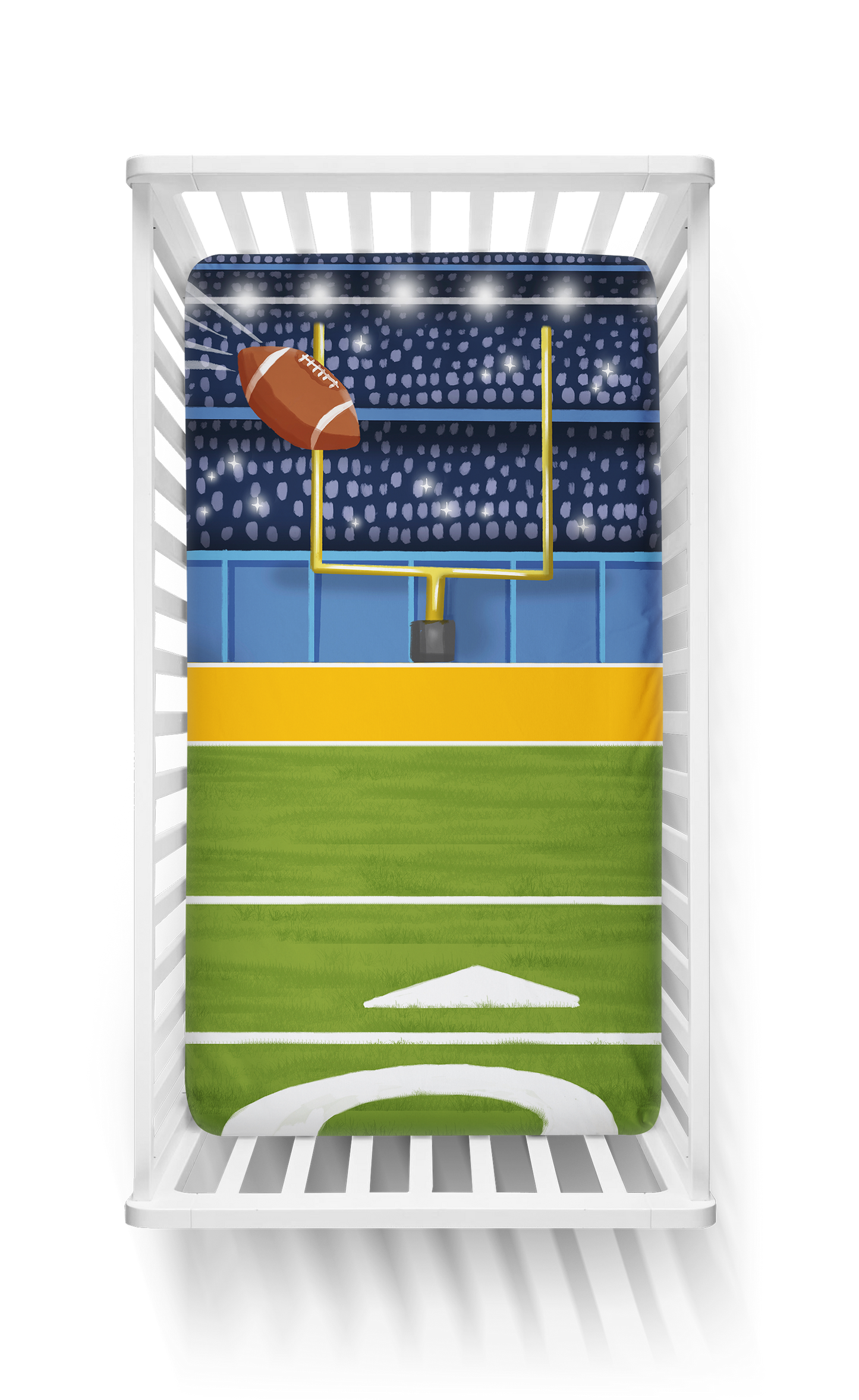 Luvsy - Football Crib Sheets