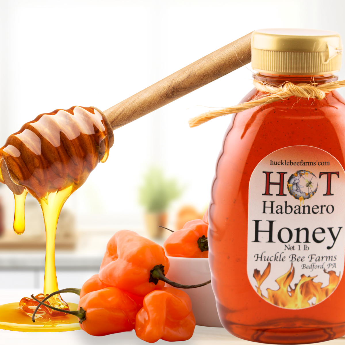 🔥 Habanero Infused Raw Honey 🔥