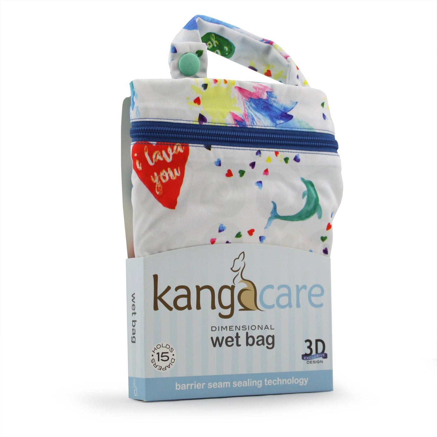 Portable Wet Bag with Heavy-Duty Zipper