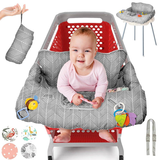 Pillani Shopping Cart Cover for Baby 2-in-1 High Chair Cover