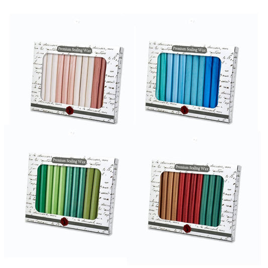 Glue Gun Premium Sealing Wax Assortment Pk of 12-multi color