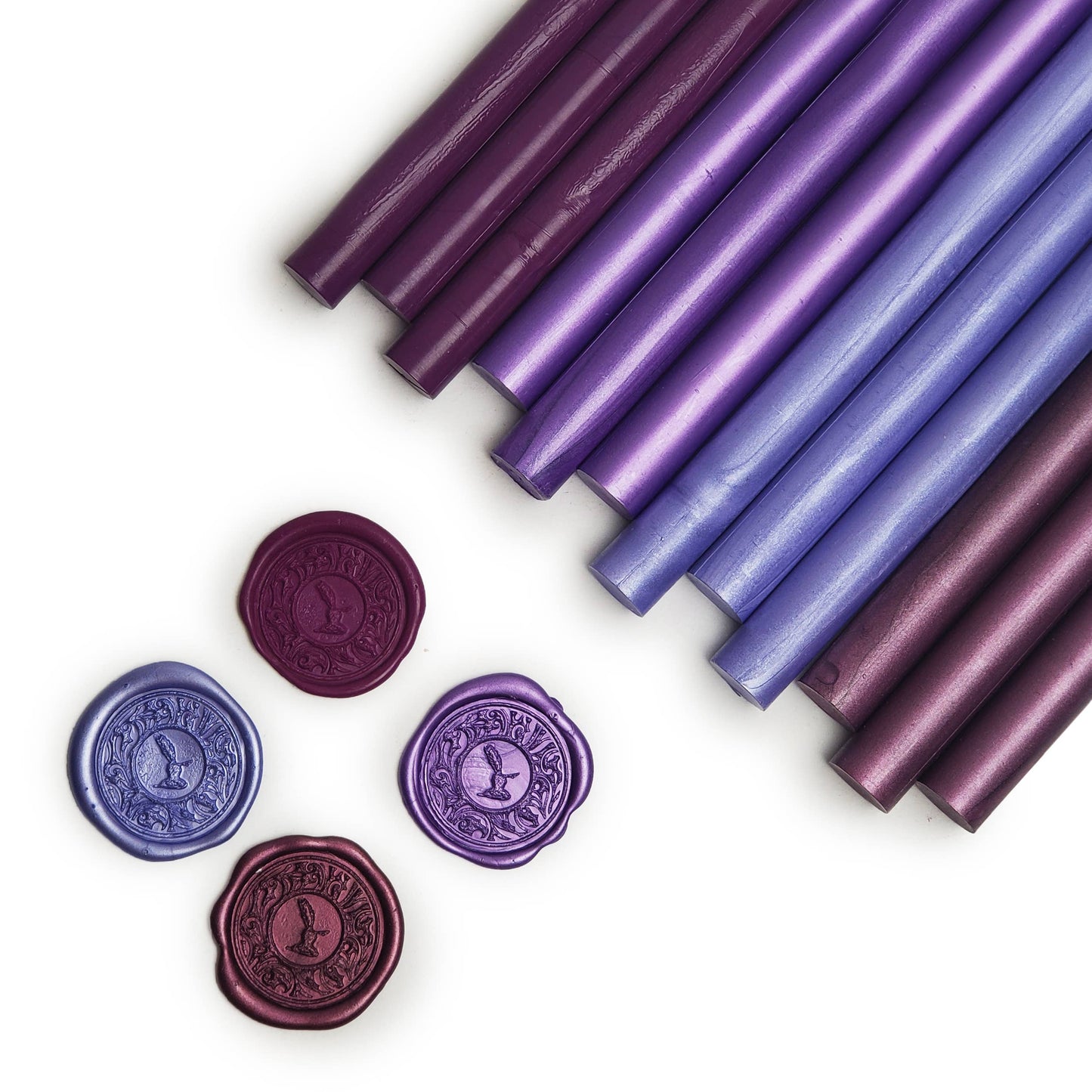 Glue Gun Premium Sealing Wax Assortment Pk of 12-multi color