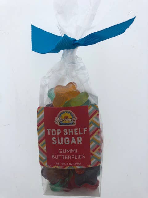 Gift Bag-Gummi Butterflies 6 oz. w/bow