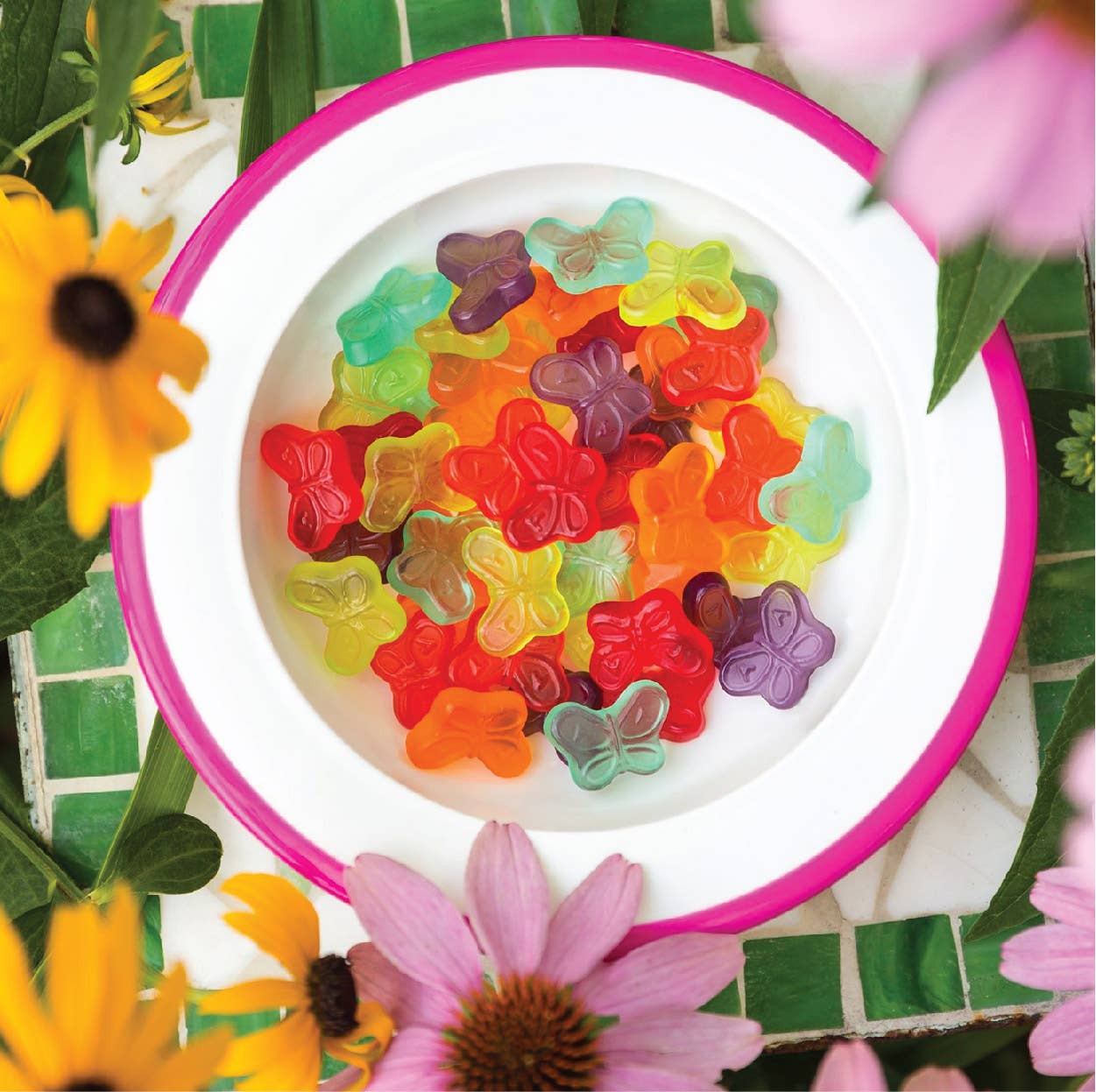 Gift Bag-Gummi Butterflies 6 oz. w/bow