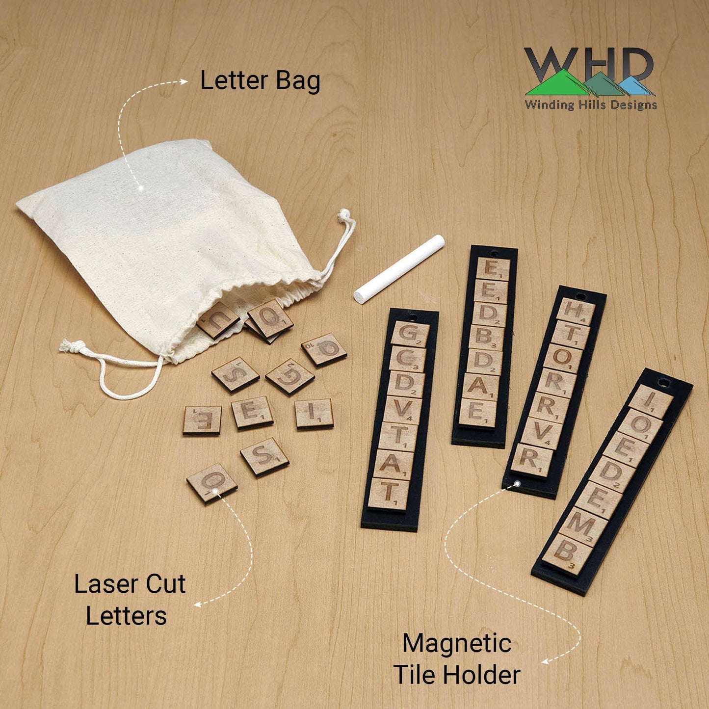 Magnetic Scrabble - Retro