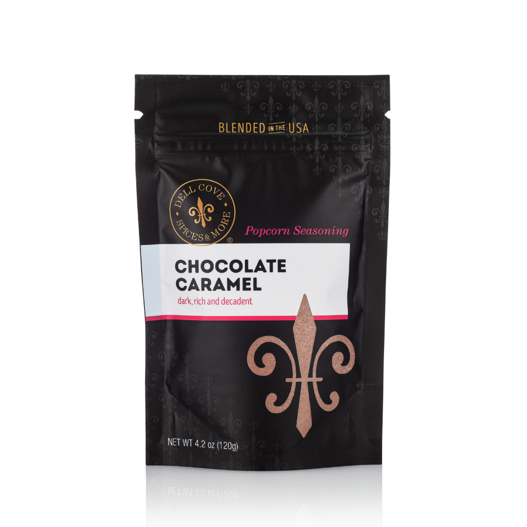 Chocolate Caramel Popcorn Seasoning - Gluten Free, Non GMO