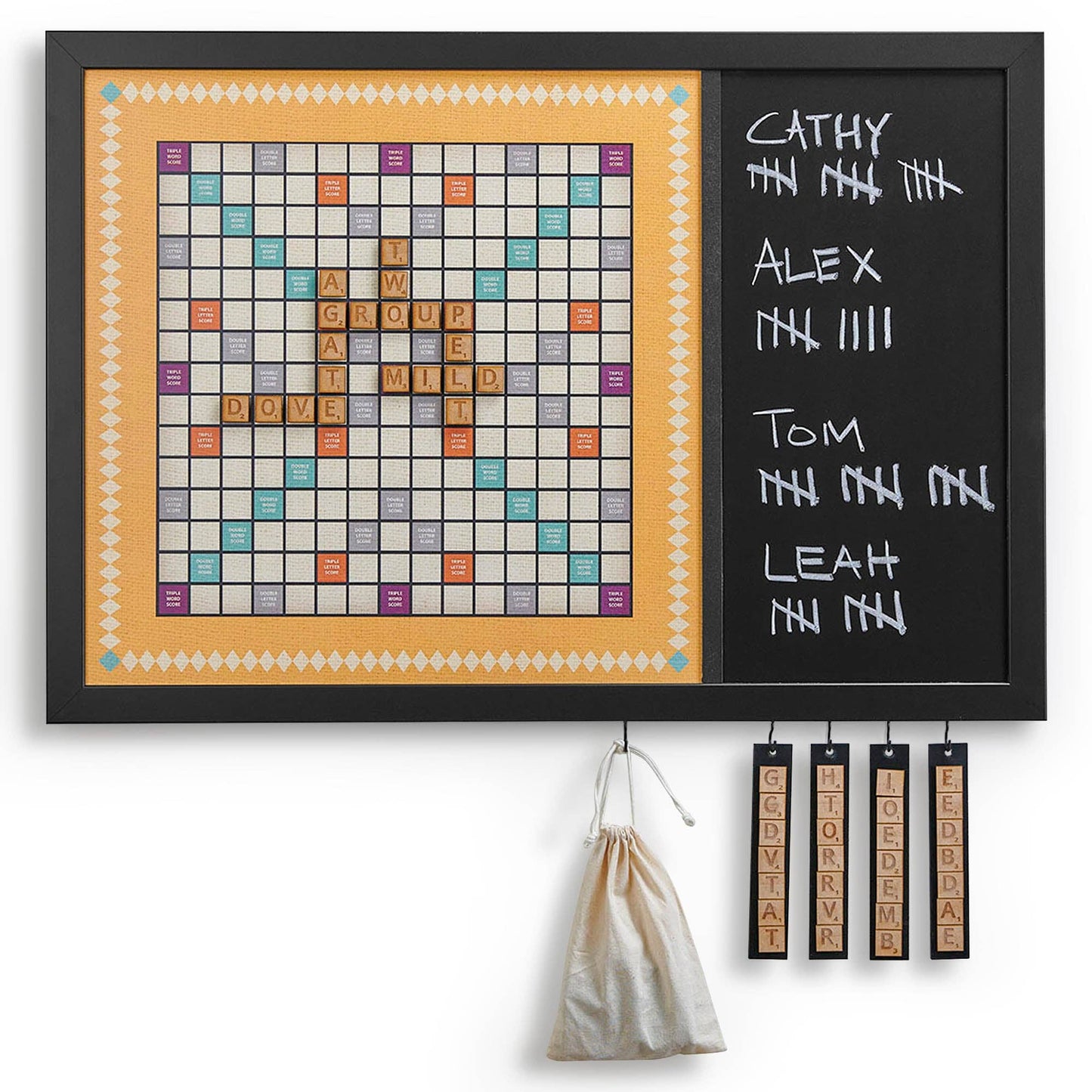 Magnetic Scrabble - Retro