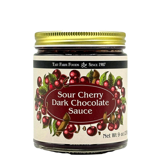 Sour Cherry Dark Chocolate Sauce